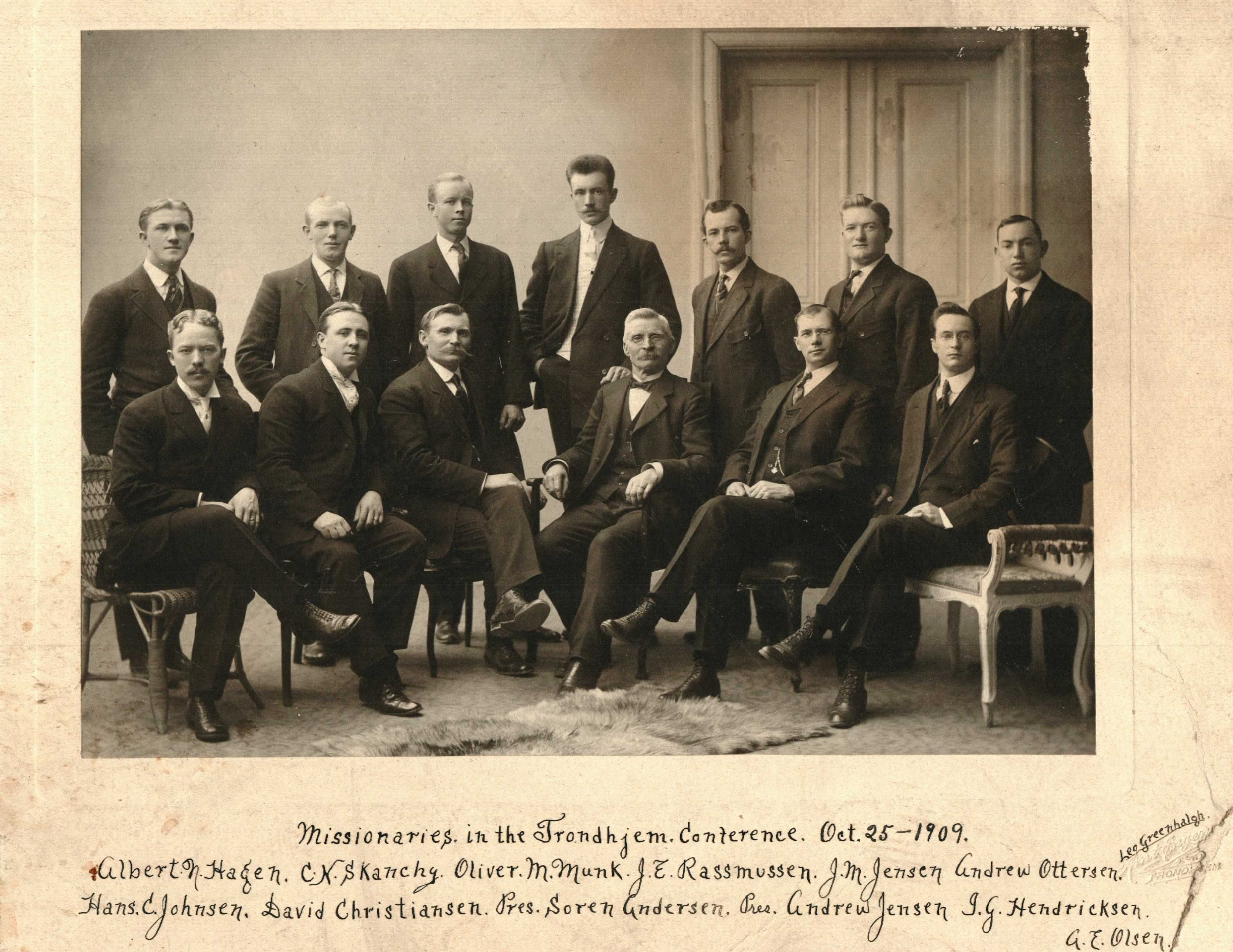 Trondhjem Conference, October 1909